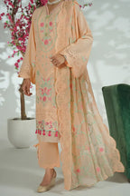 Prestige Stitched 3-Piece Formal Suit Set (Melon)
