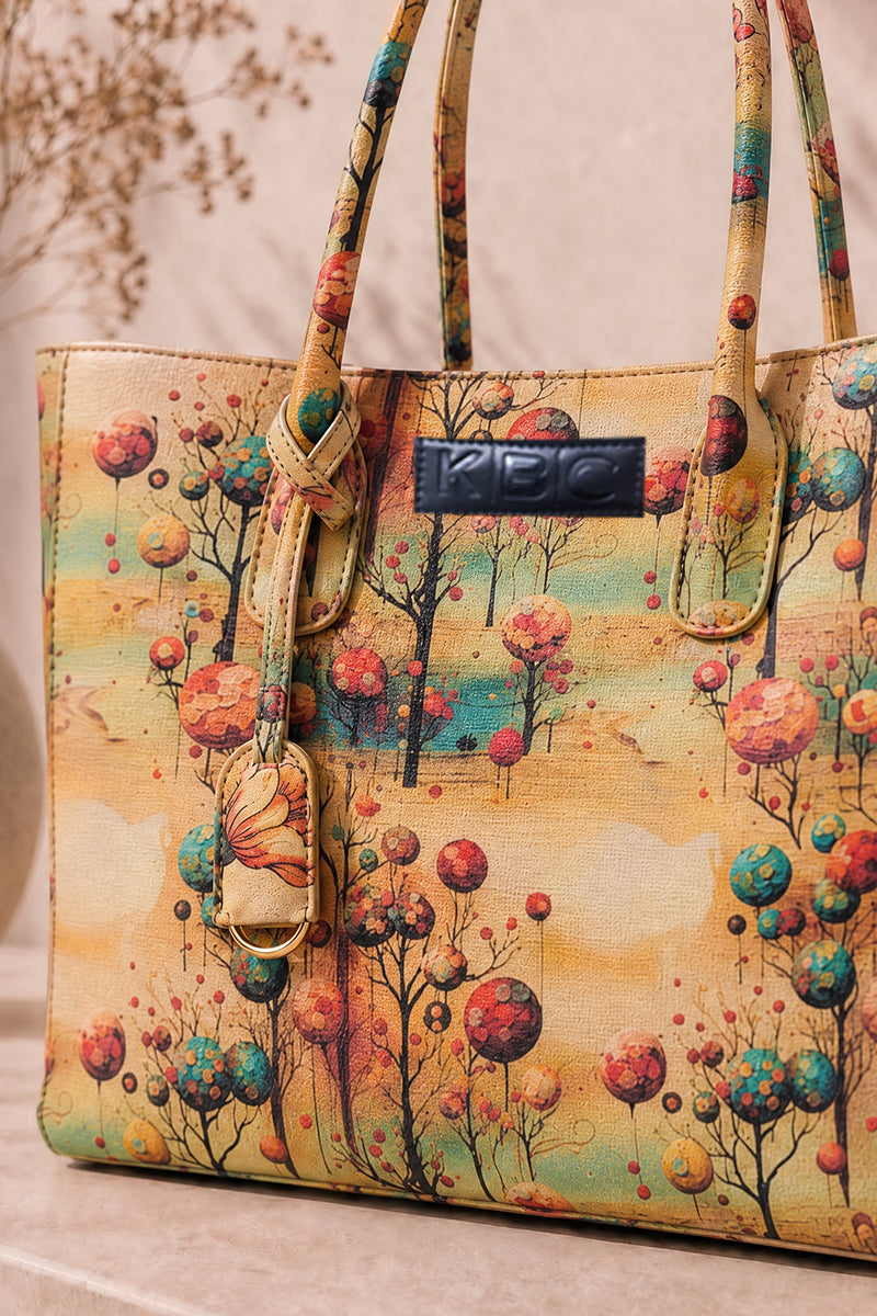 KBC - Canvas Handbags (Warm Yellow)
