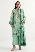 Sapphire By KBC - 3PC Unstitched Digital Printed Lawn Suit (Mint Green)