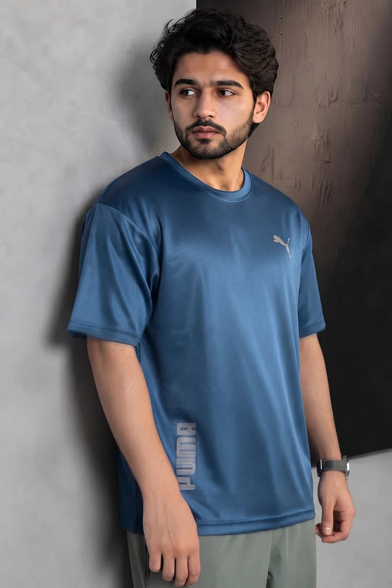 PUMA Men’s T-Shirt (Blue)