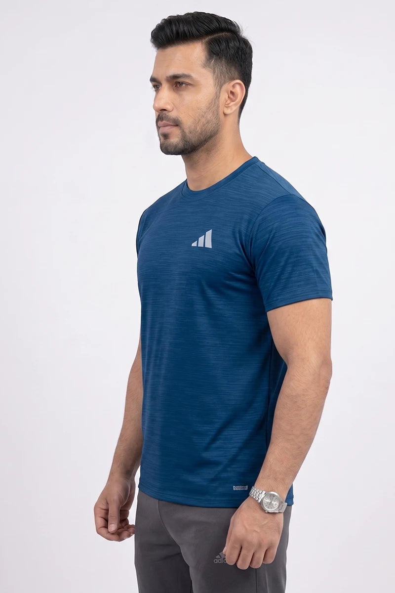 Adidas - Men's Performance Crew Neck T-Shirt (Teal Blue)