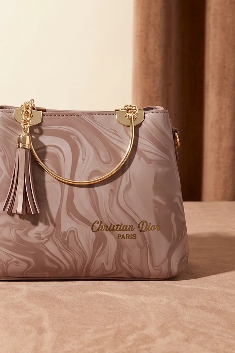 Premium Women's Fashion Handbag (Dusty Rose)
