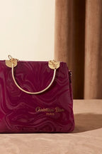 Premium Women's Fashion Handbag (Deep Magenta)