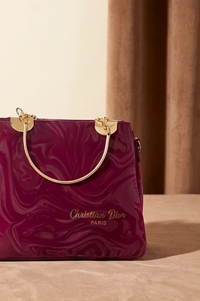 Premium Women's Fashion Handbag (Deep Magenta)