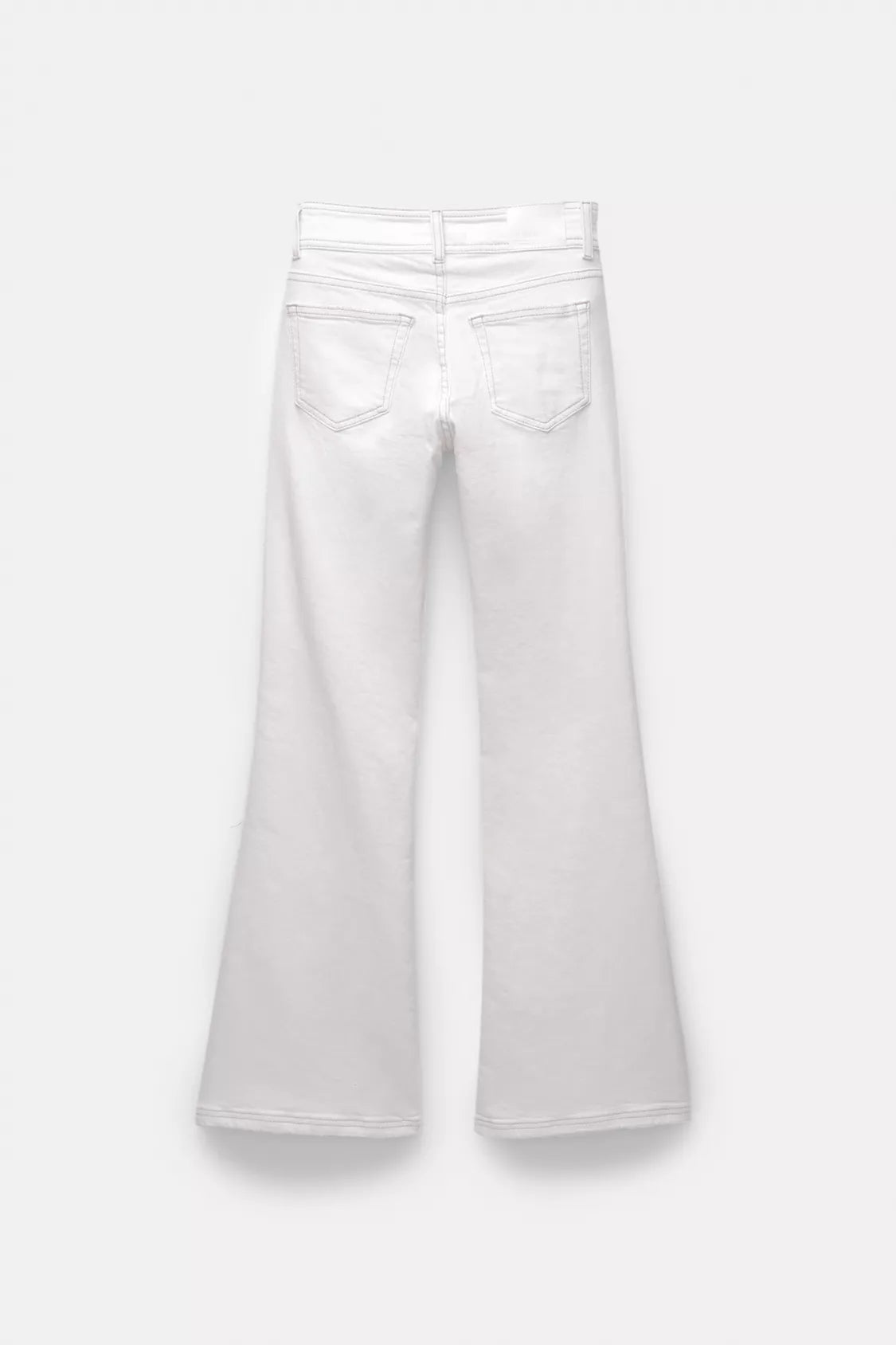 Low-waist bootcut woman pants
