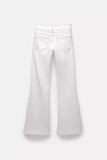 Low-waist bootcut woman pants