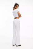 Low-waist bootcut woman pants