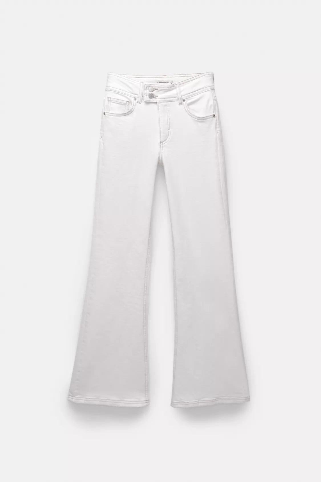 Low-waist bootcut woman pants