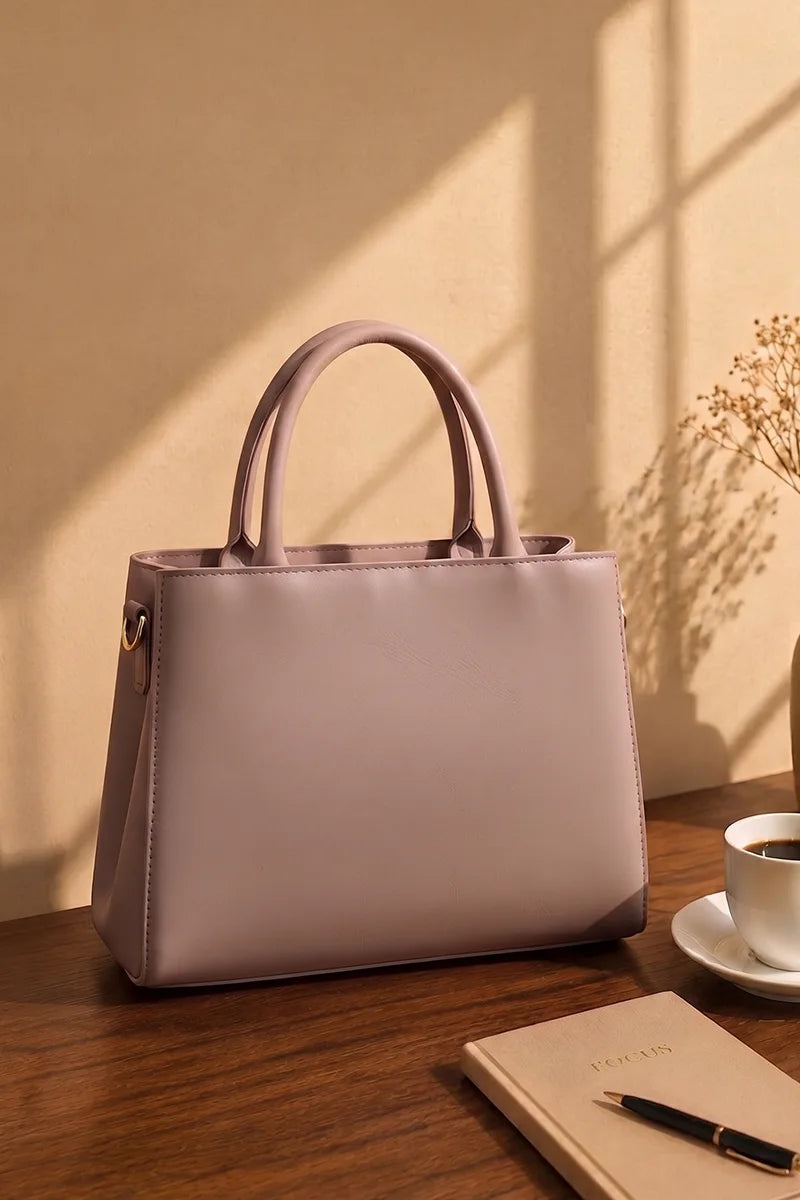 Premium Women's Fashion Handbag (Mauve)