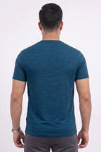 Adidas - Men's Performance Crew Neck T-Shirt (Teal Blue)
