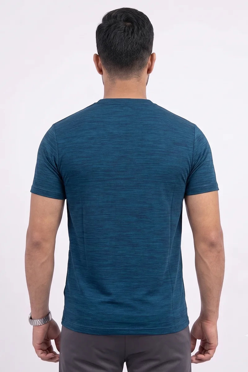Adidas - Men's Performance Crew Neck T-Shirt (Teal Blue)