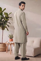 Saya Men’s Wash & Wear Unstitched Suit (Pale Sage)