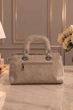 Premium Satchel Shoulder Bag For Women (Warm Sand)