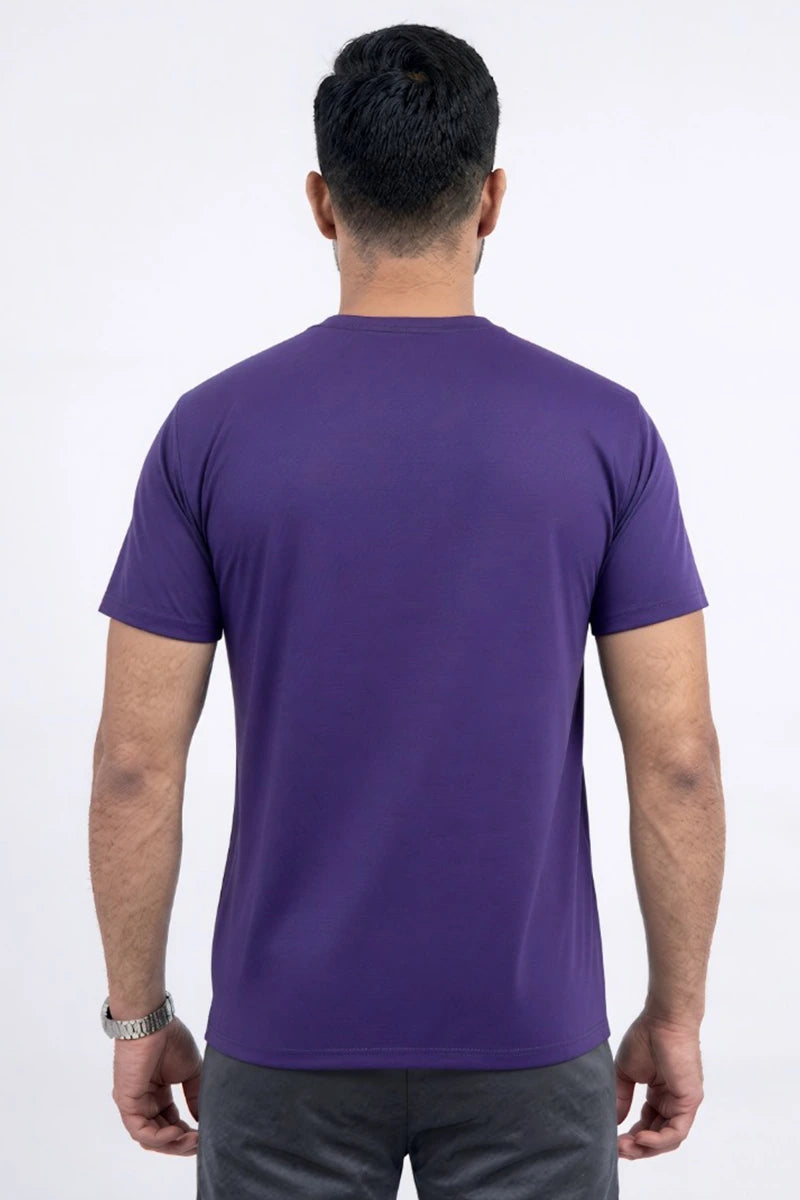 Under Armour - Men's Performance Crew Neck T-Shirt (Deep Violet)