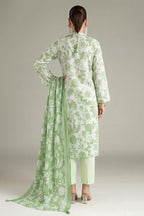 Khaadi – Summer Series 3 Piece Unstitched Printed Lawn Suit (Leaf Green)
