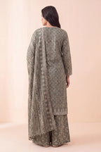 Sapphire By KBC - 3PC Unstitched Digital Printed Lawn Suit (Pale Sage)