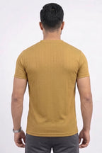 Adidas - Men's Dri-Fit T-Shirt (Mustard Gold)