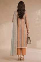 Khaadi (Vol.5) – 3 Piece Unstitched Printed Lawn Suit (Muted Terracotta & Pastel Mint)