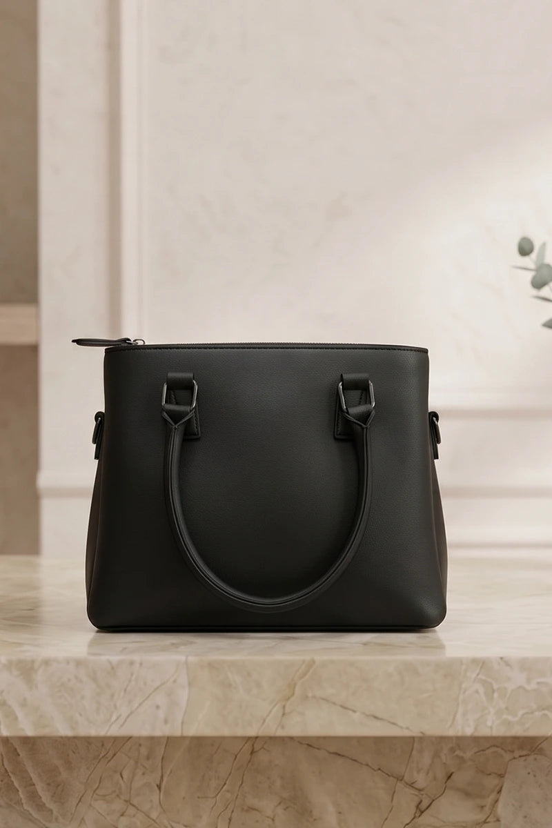 DSIAHAKUBA Premium Women's Fashion Handbag (Classic Black)