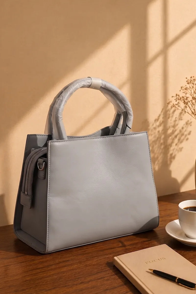 Premium Women's Fashion Handbag (Dove Grey)