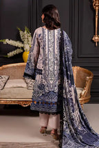 Jade Urbane Vol: 04 Classic Lawn Collection 3-Piece Unstitched Suit (Pale Lilac)