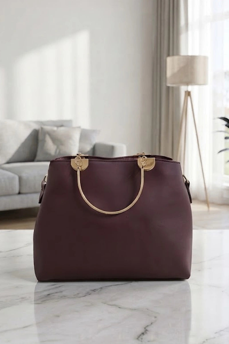 GUCCI Premium Women's Fashion Handbag (Deep Burgundy)