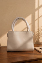 Premium Women's Fashion Handbag (Cream)