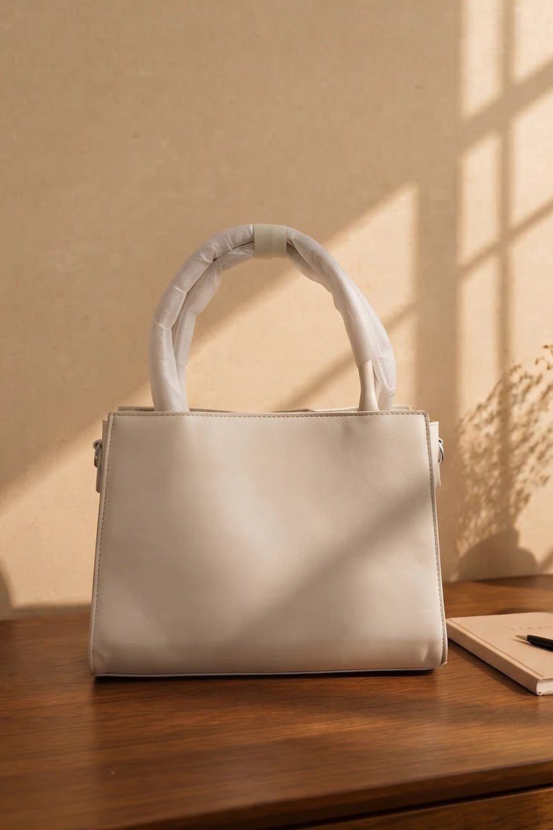 Premium Women's Fashion Handbag (Cream)