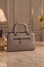 Premium Satchel Shoulder Bag For Women (Taupe)