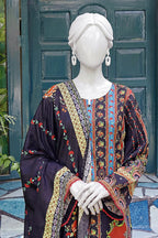 Aryana By KBC Fashion - 3PC Unstitched Printed Lawn Suit (Midnight Violent)