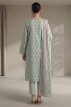 Khaadi (Vol.5) – 3 Piece Unstitched Printed Lawn Suit (Pale Sage Green)