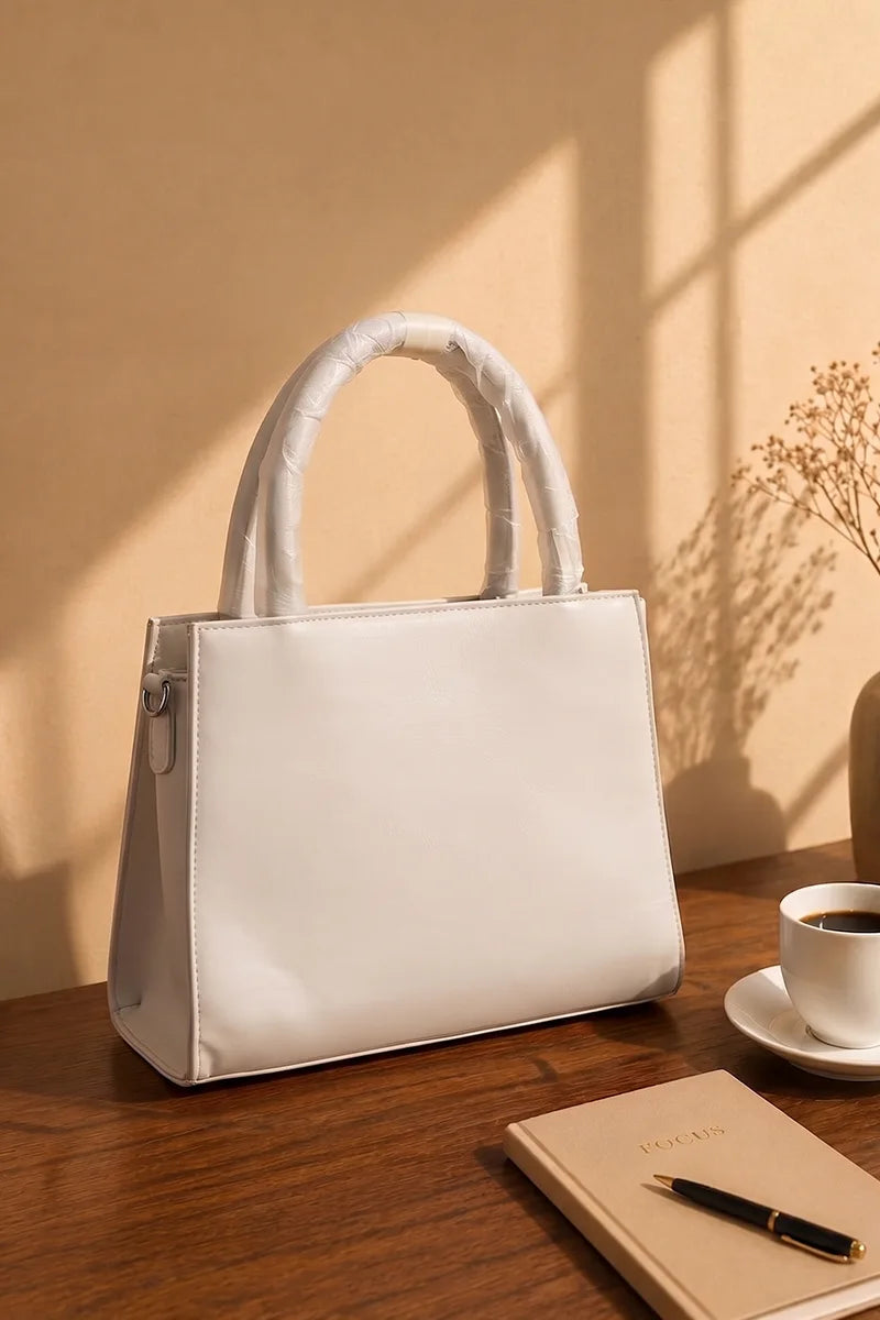 Premium Women's Fashion Handbag (Warm Ivory)