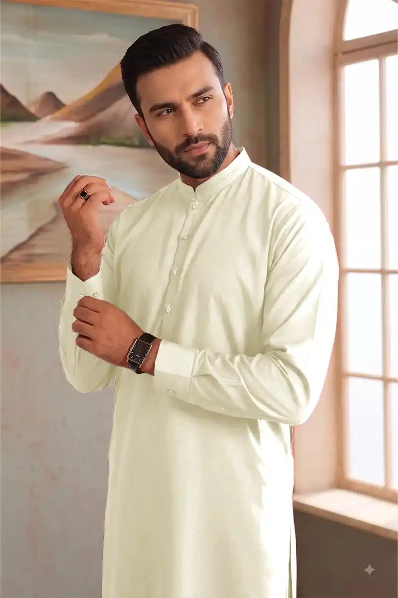 Premium Pasha Men’s Wash & Wear Unstitched Suit