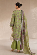 Khaadi (Vol.4) – 3 Piece Unstitched Printed Lawn Suit (Sage Green)
