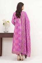 Sapphire By KBC - 3PC Unstitched Digital Printed Lawn Suit (Pink)