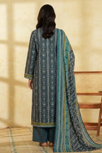 Mor Bagh 3-Piece Unstitched Printed Lawn Suit (Slate Grey)