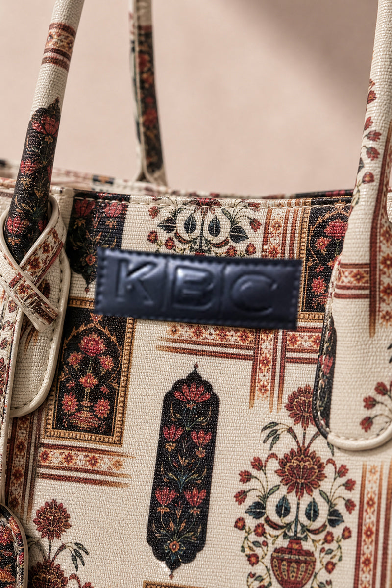 KBC - Canvas Handbags (Soft Beige)