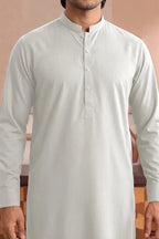 Yameen - Men’s Unstitched Cotton Fabric (Off-White)