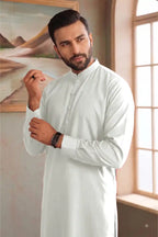 Narkin's Premium Men's Wash & Wear Unstitched Fabric Suit (Pale Mint)