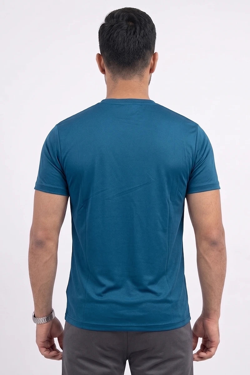 Under Armour - Men's Performance Crew Neck T-Shirt (Teal Blue)