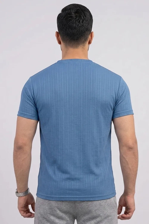 Adidas - Men's Dri-Fit T-Shirt (Blue)
