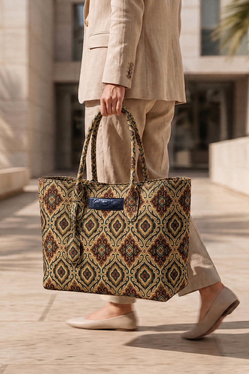 KBC - Canvas Handbags (Antique Gold)