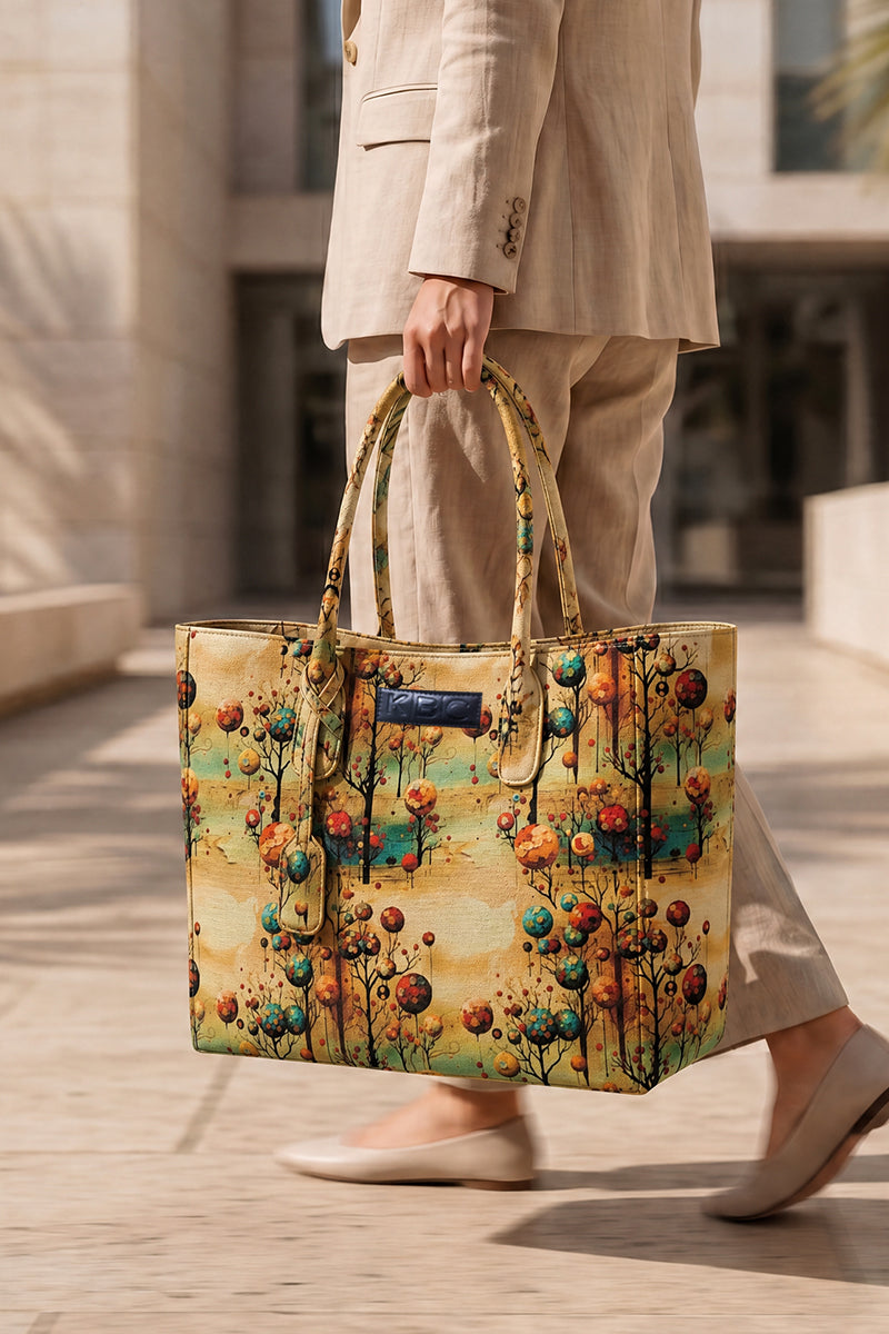 KBC - Canvas Handbags (Warm Yellow)