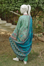 Aryana By KBC Fashion - 3PC Unstitched Printed Lawn Suit (Mint)
