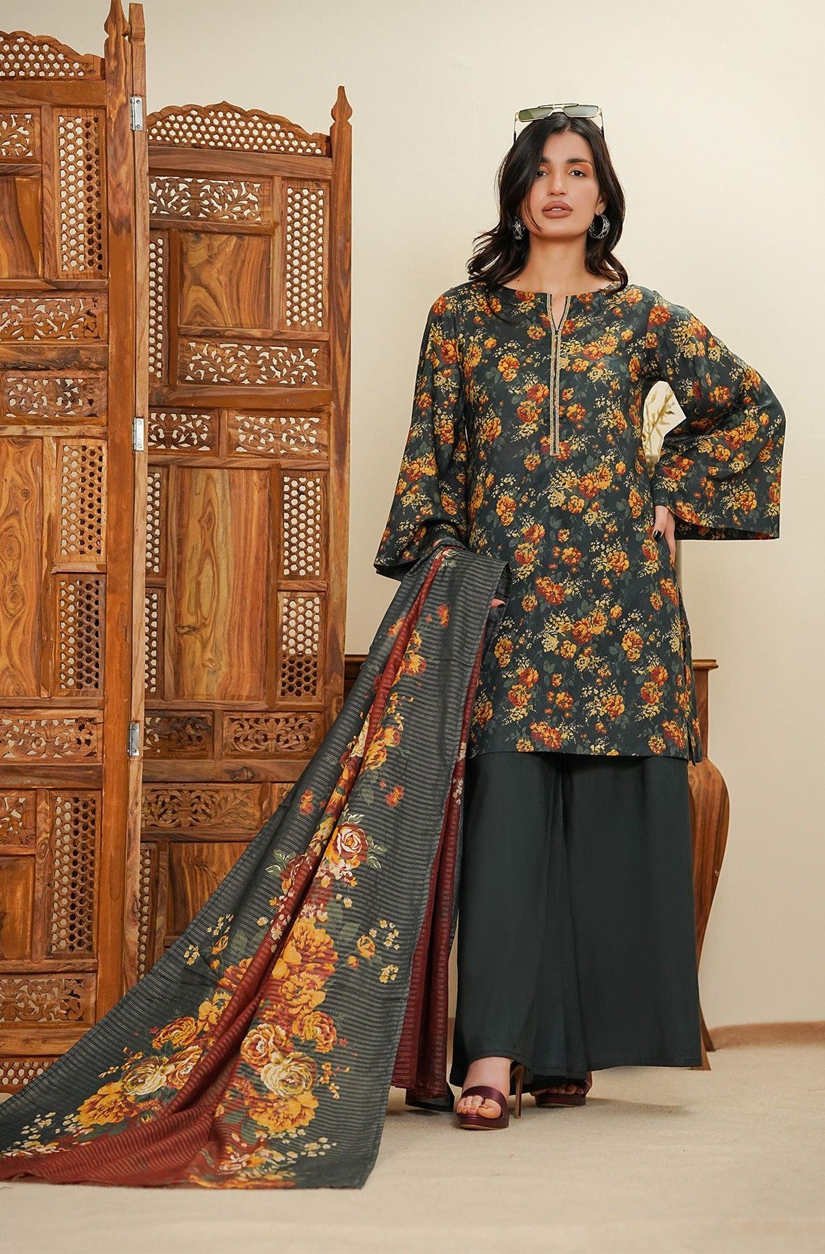 Nikhar by Meerab - Spring Summer 3-Piece Unstitched Lawn Suit