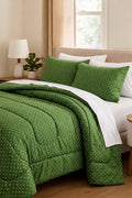 Premium Printed 200 GSM Comforter (Forest Green)