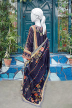 Aryana By KBC Fashion - 3PC Unstitched Printed Lawn Suit (Midnight Violent)