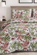 Premium Cotton Bedsheet Set King Size with Pillow Covers (Olive)