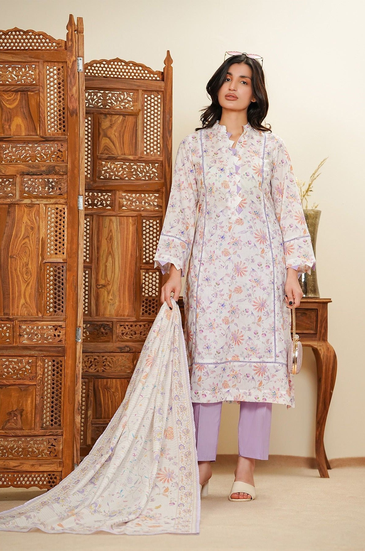 Nikhar by Meerab - Spring Summer 3-Piece Unstitched Lawn Suit