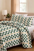 Premium Double Bed Comforter – Comfort & All-Season Warmth (Forest Emerald Green)